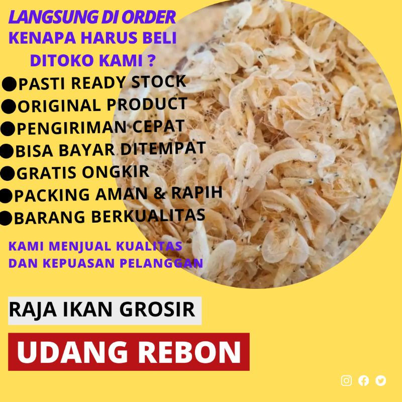 

UDANG REBON KERING 500 GRAM BAGUS BERKUALITAS