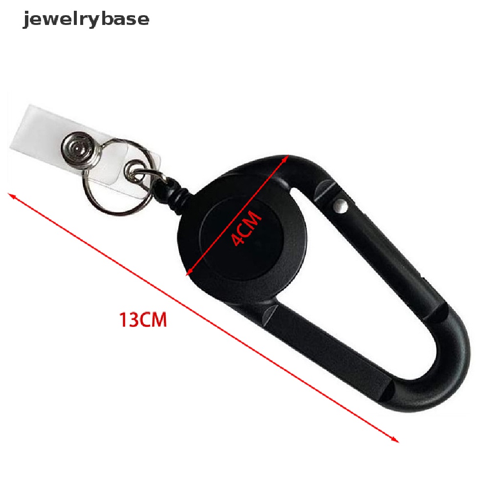 (jewelrybase) Gantungan Kunci Dengan Tali Lanyard Retractable Heavy Duty