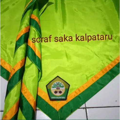 Scarf SAKA Kalpataru Slayer Sleyer SAKA Kalpataru Satuan Karya Pramuka