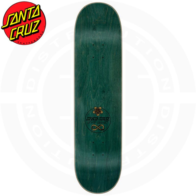 SANTA CRUZ 7.75in x 31.4in Lucky Cat 7 Ply Birch Skateboard Deck