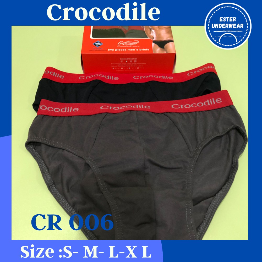 Celana Dalam Pria CROCODILE CR 006 ISI-2 PCS