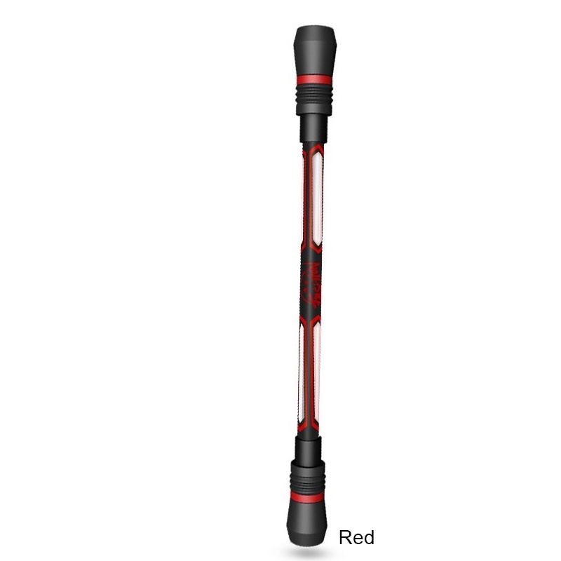 COD ❤️ Pen Puter Spinner Toys/ Spinning Pen/ Pulpen Putar Spinner/ Bolpoin Anti Slip Untuk Anak / Dewasa Anti Stress Rotating Pen Impor Harga Rendah-Bellamy's-3-Red