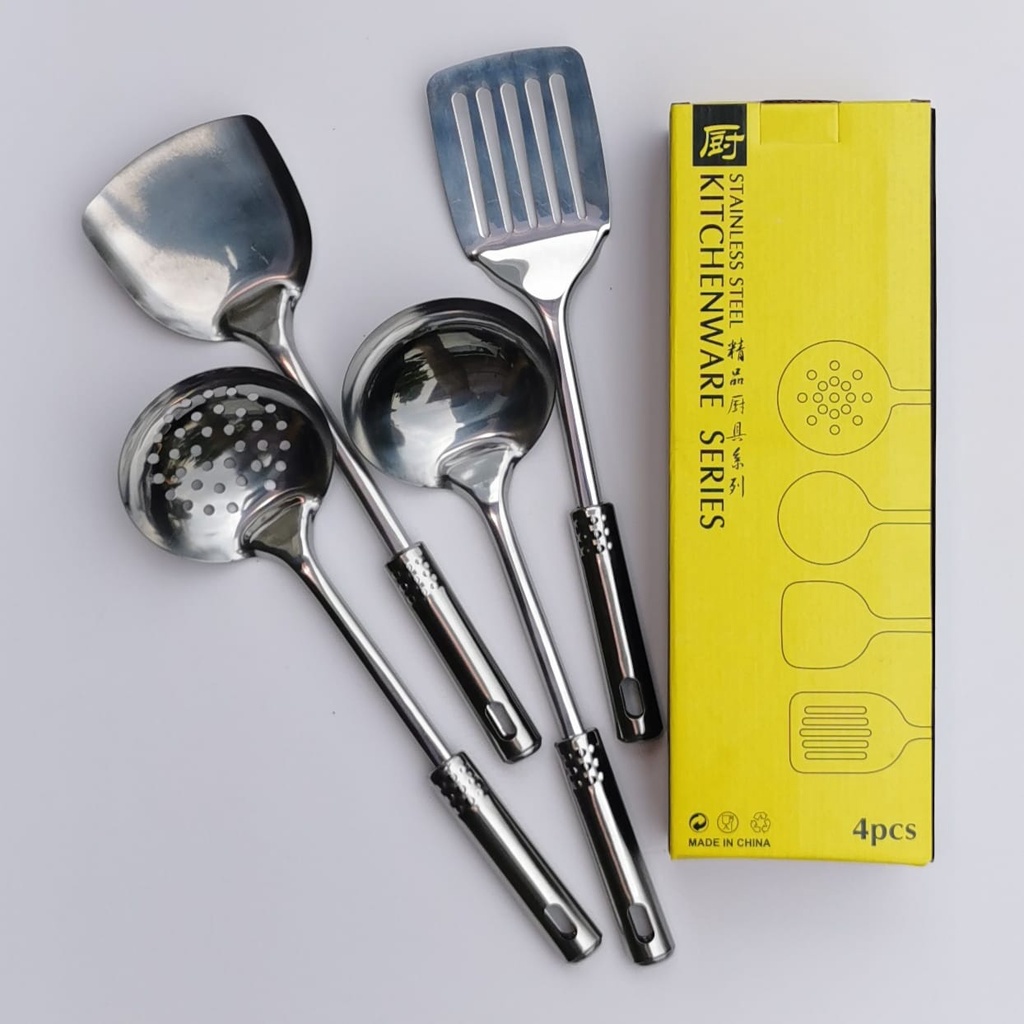 Set Peralatan Dapur , Spatula Stainless.