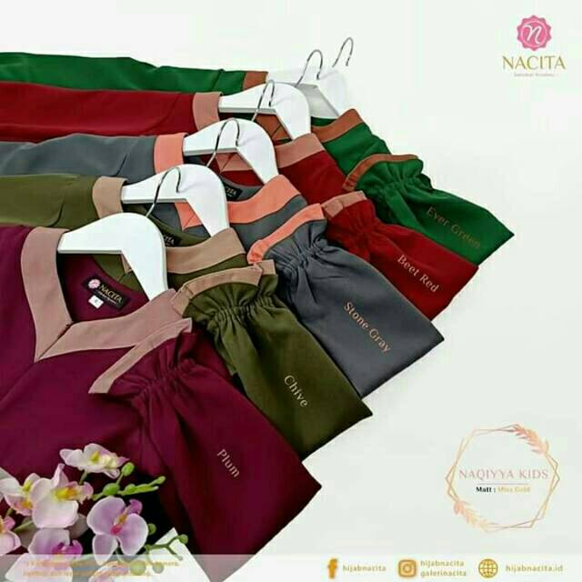 Gamis anak NAQIYYA KIDS by NACITA