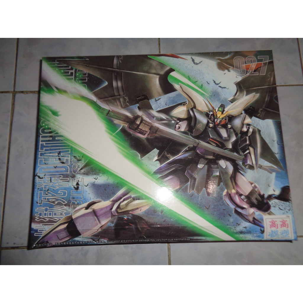 BARU MG GUNDAM DEATHSCYTHE HELL CUSTOM NON ORI HONGLI