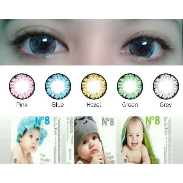 Softlens Ice N8 / Ice no 8 / Baby Eyes Softlen