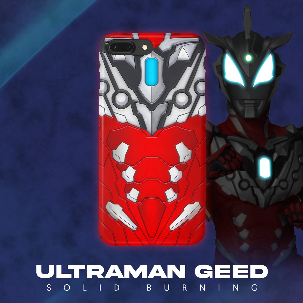 Ultraman Geed Solid Burning Tokusatsu Smartphone Case Semua Tipe HP