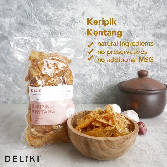 

TERBARU DELIKI Keripik Kentang No MSG - Manis