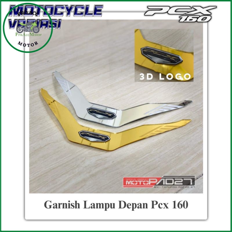 Garnish Lampu Depan Pcx 160 Garnis Alis Lampu Depan PCX 160