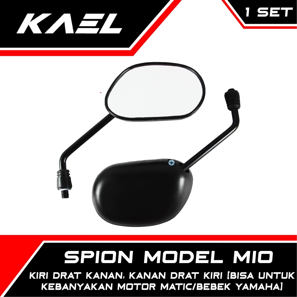 Spion Standar-Carbon Yamaha Mio Lama-Smile-Sporty-J-M3-Z-S/Soul GT 115-125 New/X-Ride/Vega-R-ZR-RR New/Jupiter-MX-Z-Z1/F1ZR/Force 1/Fino F1-FI Blue XX-Two-2 Tone-Bluexx Karbon