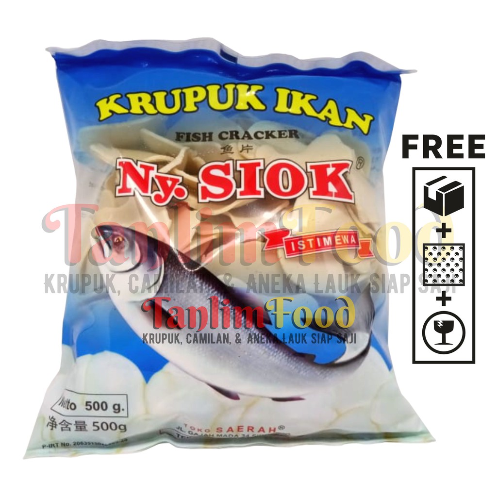 

Kerupuk / Krupuk Ikan Ny. Siok 500gr - TanlimFood