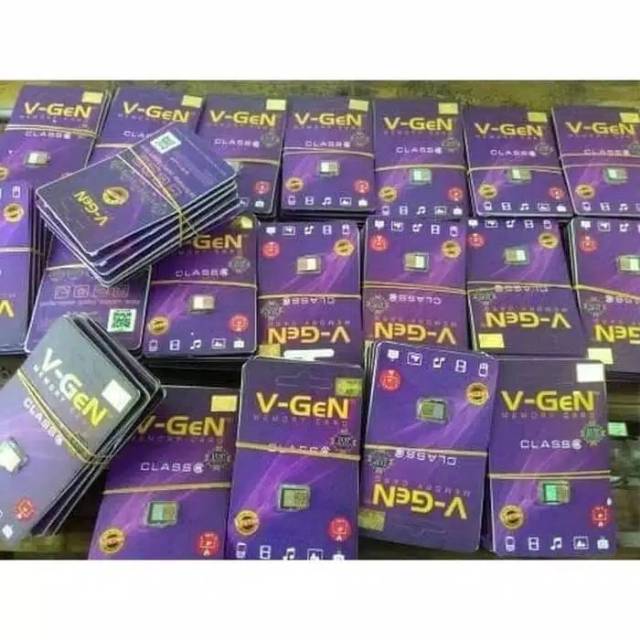 MEMORI CARD ORIGINAL V-GEN 4GB 8GB 16GB 32GB C6 SPEED 48MB/s  CLASS 6