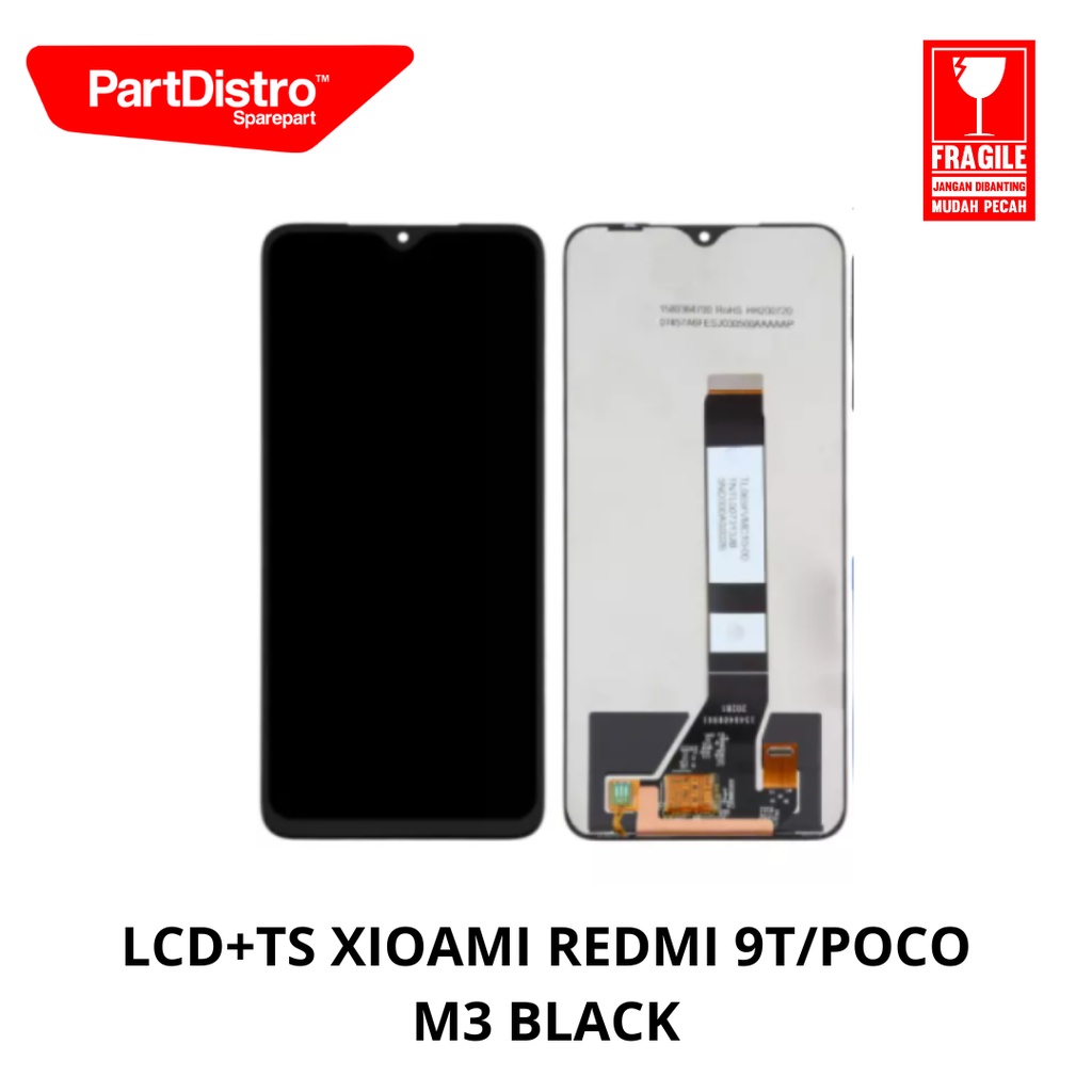 LCD+TS XIAOMI REDMI 9T/ POCO M3 BLACK