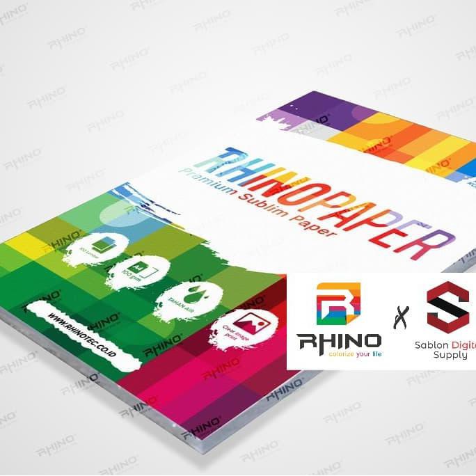

Kertas Sublim / Sublimation Paper Premium Rhino Paper Ukuran A4