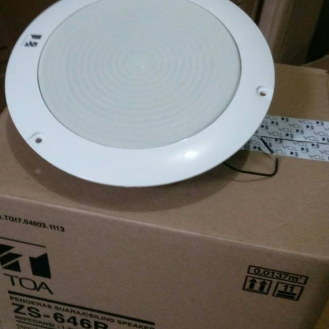 SPEAKER CEILING TOA ZS-646R / SPEAKER PLAFON merk TOA