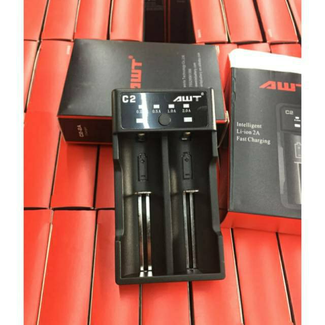 Charger Battery 18650 AWT Authentic-TypeC