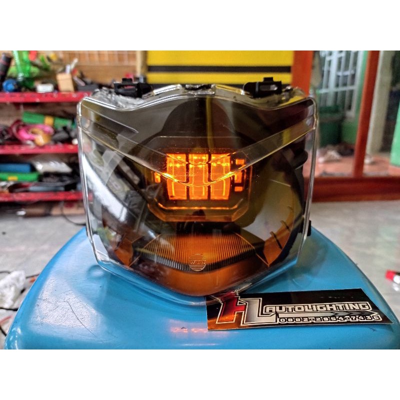 Lampu depan Beat Karbu Daymaker