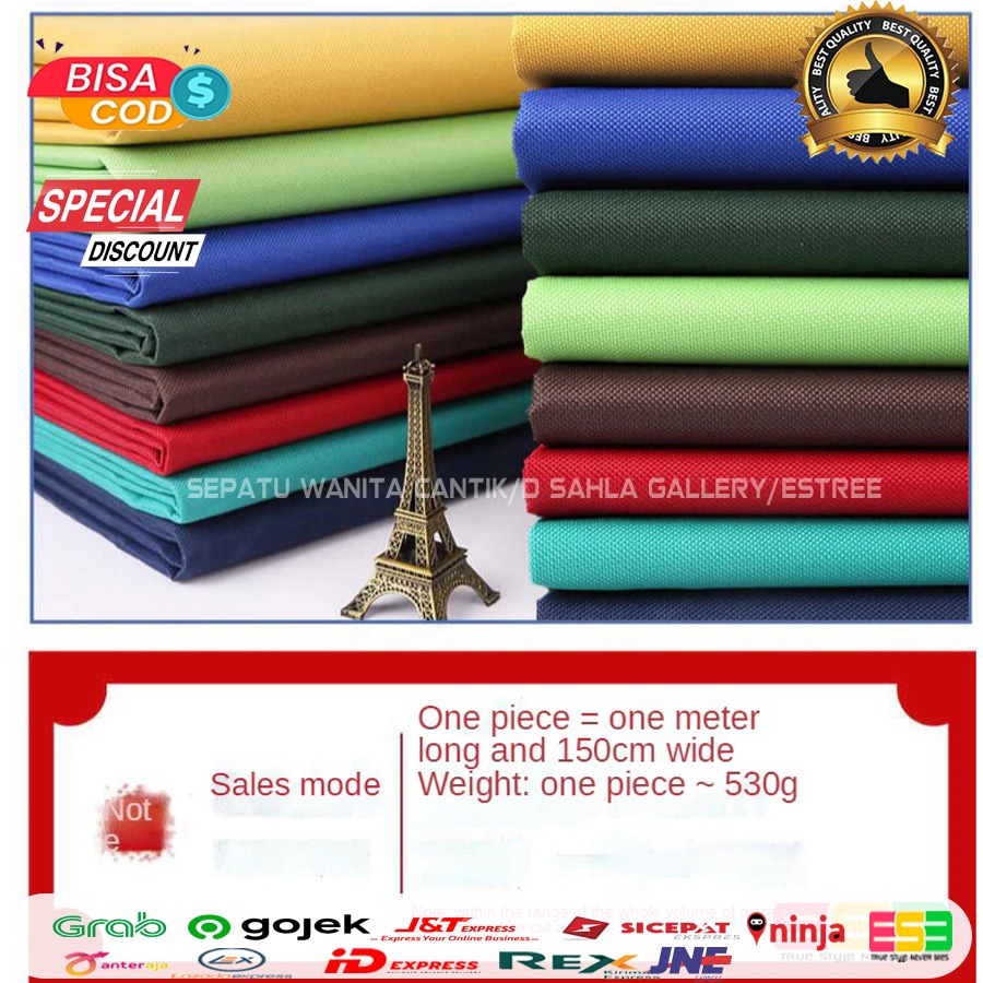Haute57 D600 Polyester D600 Meteran D600 Dinier Dinir Nylon Kain Bahan Tas Dan Tenda Meteran
