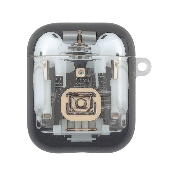 Airpods 1 2 Mechanical Machine Transparent Silicone Airpods Case
