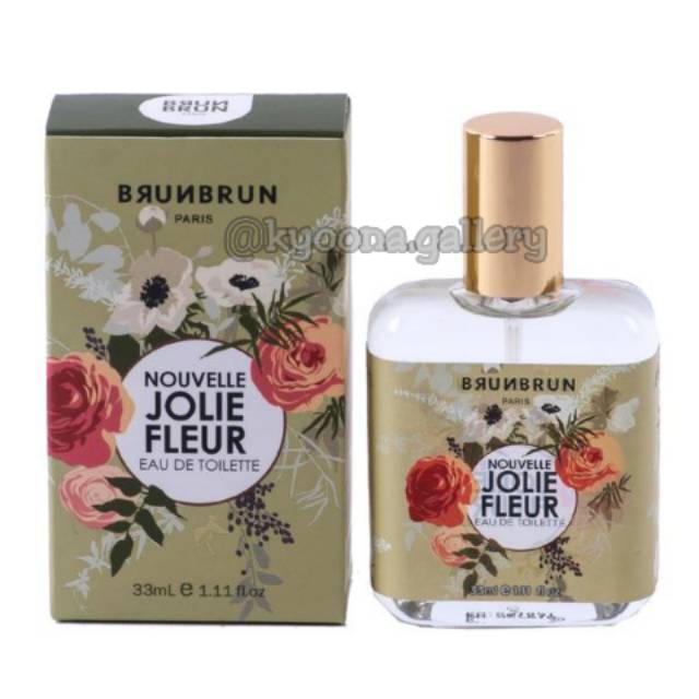 Parfum BrunBrun Nouvelle Jolie Fleur  Eau De Toilette 33 ml