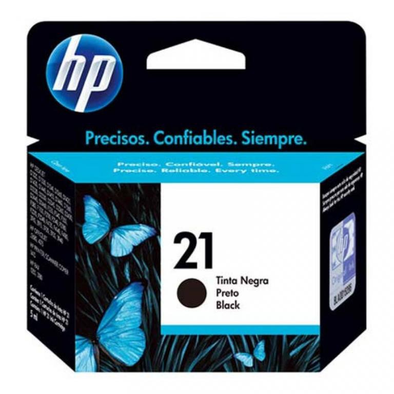 Hp Tinta Cartridge 21 Black Original