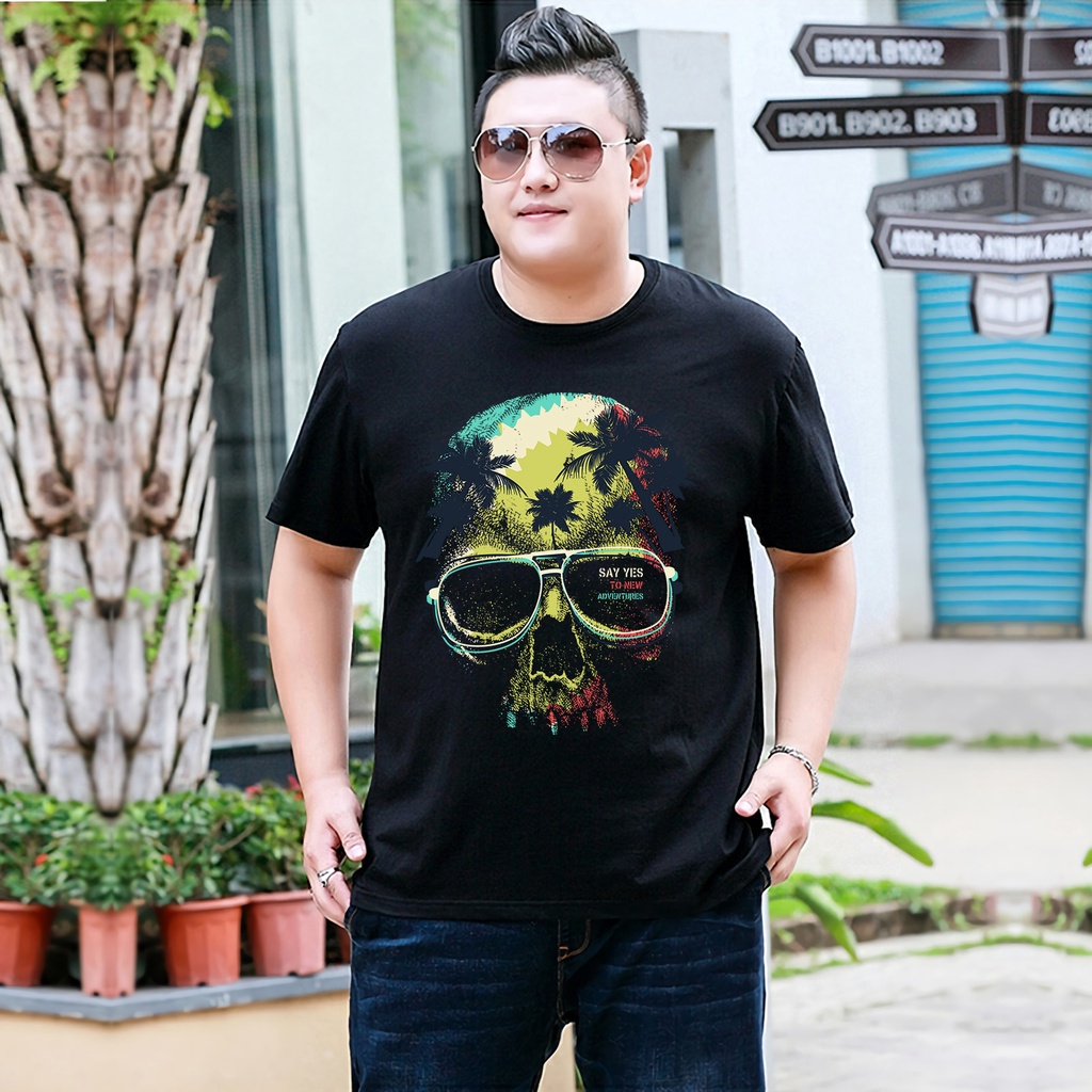 Baju Kaos Pria Jumbo Never Die Tshirt Bigsize XL XXL Distro DTF