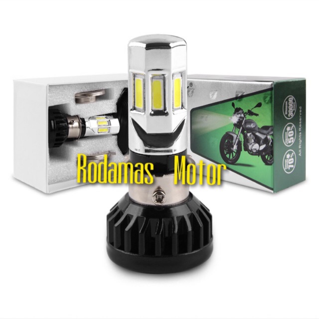 TERMURAH Lampu Led Motor H4 H6 35 Watt Headlamp Led TERMURAH Lampu Led Motor H4 H6 35 Watt Headlamp Led