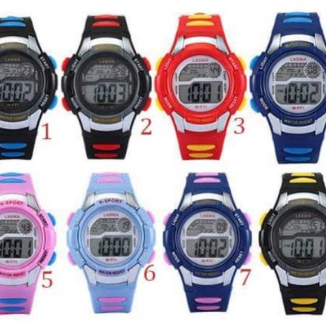 JAM TANGAN ANAK LASIKA F71 ORIGINAL WATER RESIST