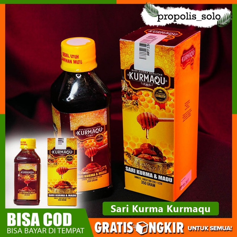 Kurmaqu Sari Kurma Dan Madu Asli Pilihan - Obat Herbal Aman Paling Murah Di SOLO Bisa COD