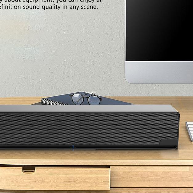 Speaker Mengmei USB Komputer Speaker Aktif Subwoofer Audio Multimedia Speaker