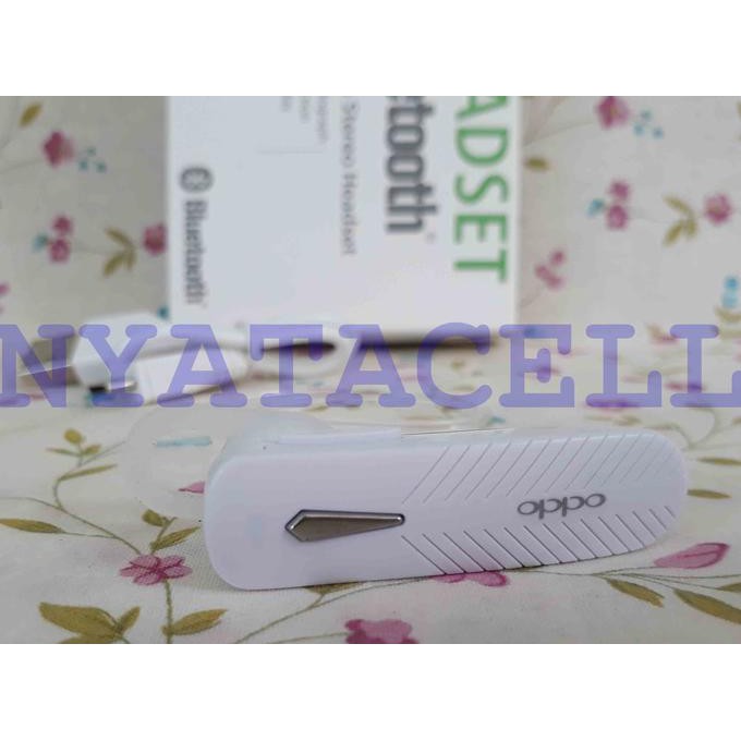 NEW HANDSFREE BLUETOOTH OPPO HEADSET/EARPHONE ORIGINAL 99% - HITAM MILENIA