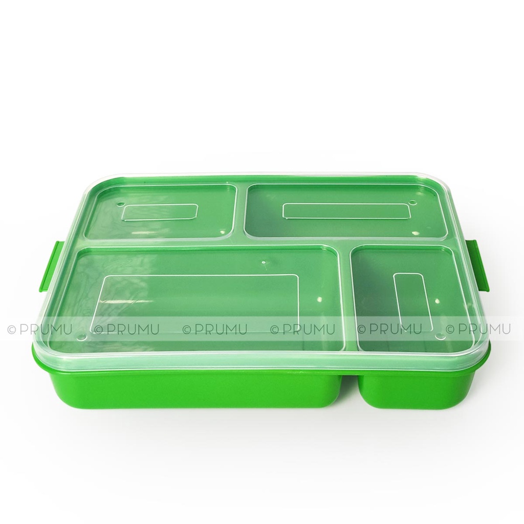 Kotak Makan Catering 4 Sekat - Kotak Bekal - Tempat Makan - Lunch Box - Clio Lunch Box Bento