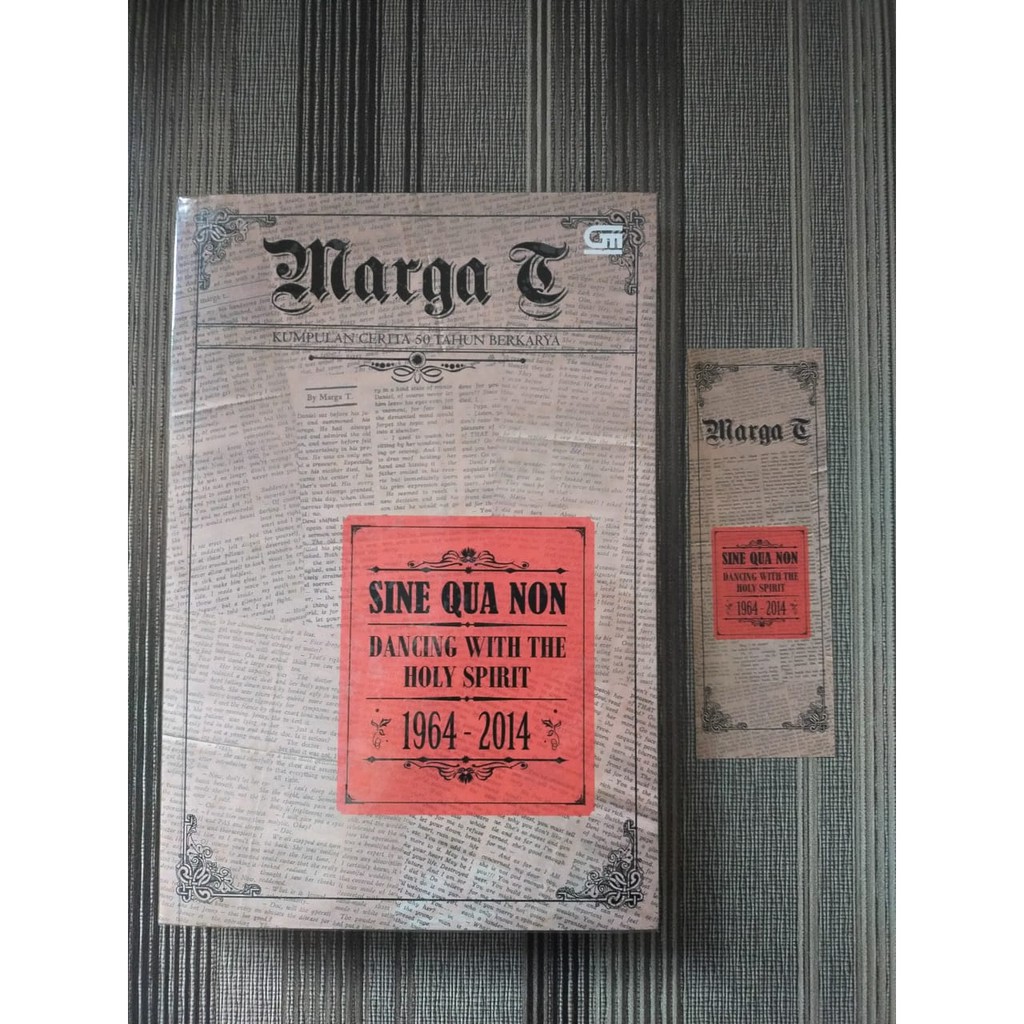 [Preloved] Sine Qua Non: Dancing with The Holy Spirit - Marga T (ORI)