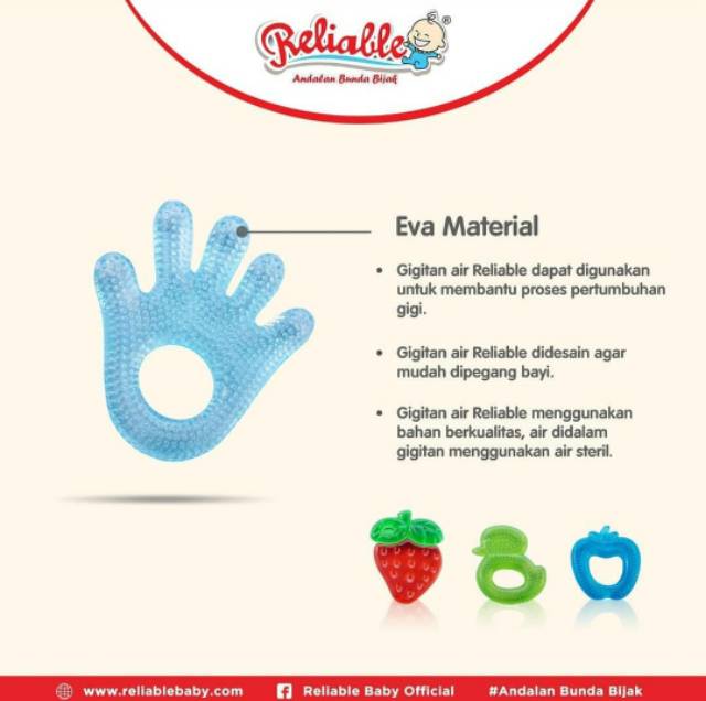 Reliable Teether RAC8811/ Gigitan bayi