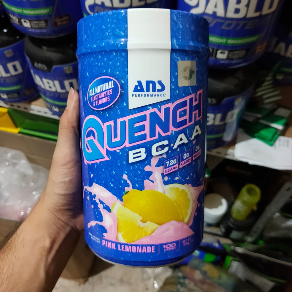 ANS QUENCH BCAA 100 Serving Serv Bcaa Powder Ratio 2:1:1 Bukan Xtend BPI BEST BCAA