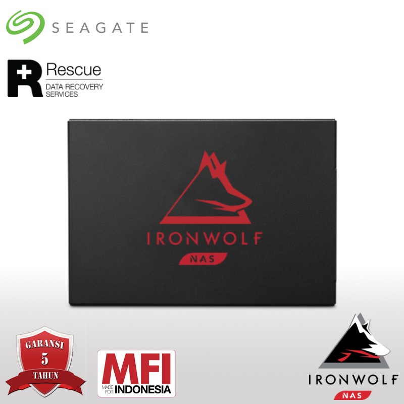 Seagate IronWolf 125 NAS SSD 1TB SATA III 3D NAND TLC