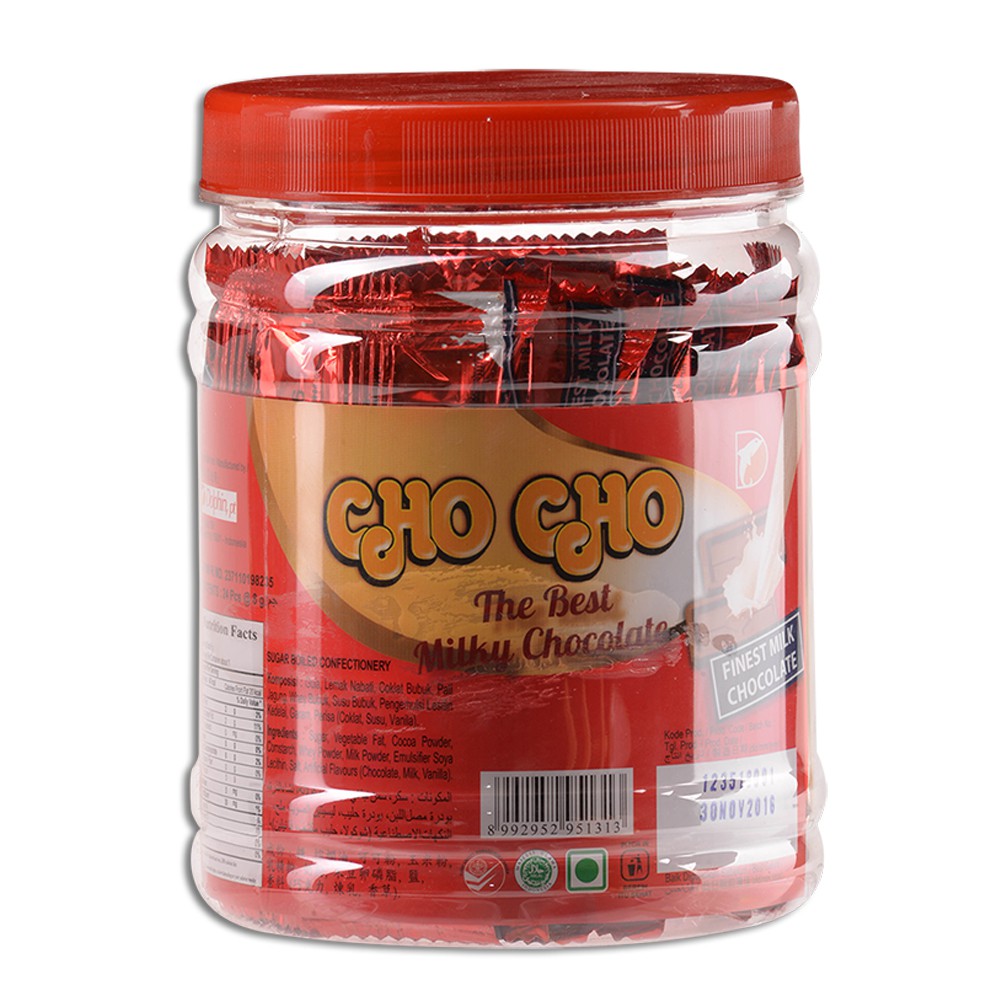 

Cho Cho Milk Chocolate Mini Jar - Cokelat - Cokelat Toples - Chocolate