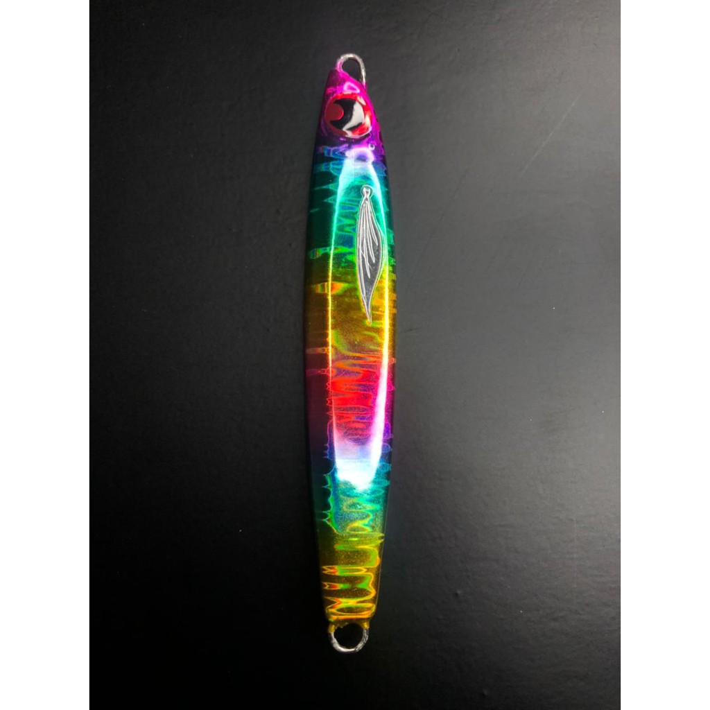 Metal jig Glow GID Flicker 80 Gram Lure Jigging Andalan