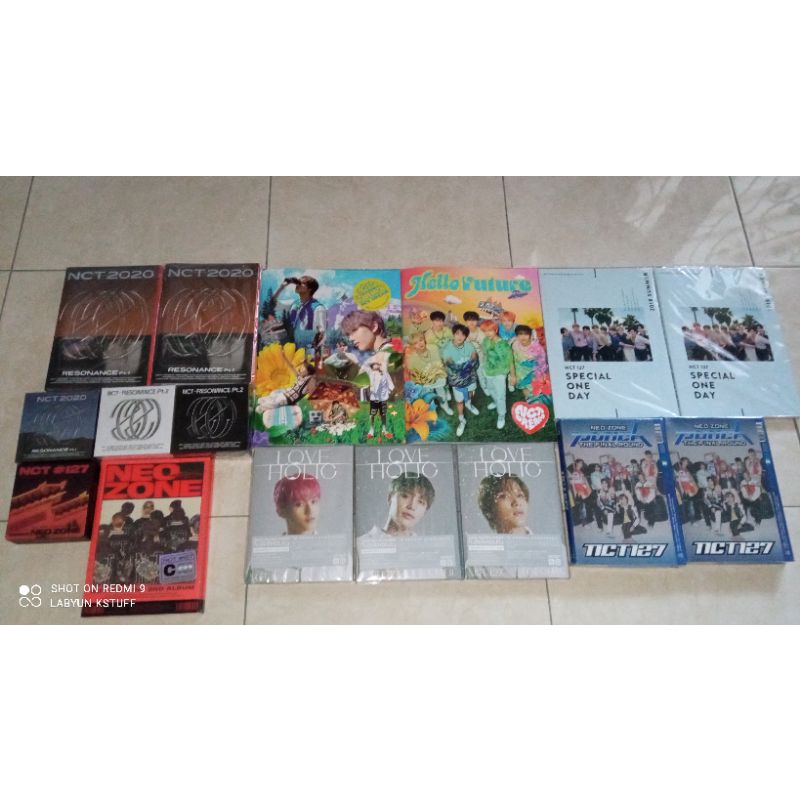 Album Only NCT Dream Hello Future Jaemin Haechan Jisung / NCT 2021 Resonance / NCT 127 Punch 1st Pla