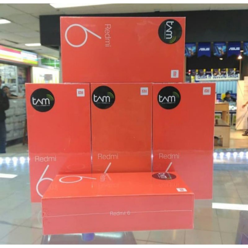 Redmi 6 RAM 4/64 GB Garansi Resmi