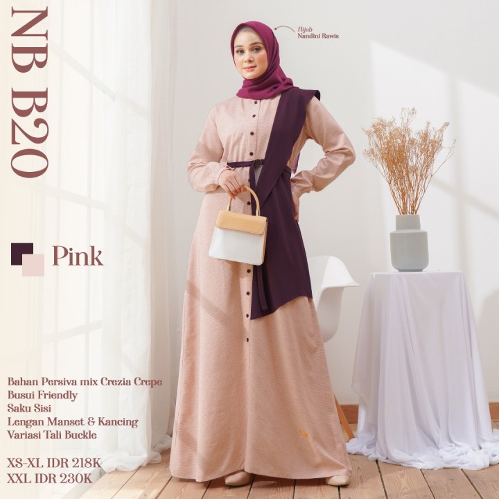 [NEW] GAMIS DEWASA NIBRAS NB B20 GAMIS TERBARU 2022/GAMIS KEKINIAN/GAMIS WANITA MUSLIMAH/GAMIS WANIT