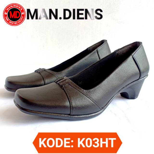 MANDIENS Sepatu Kulit Pantofel Wanita