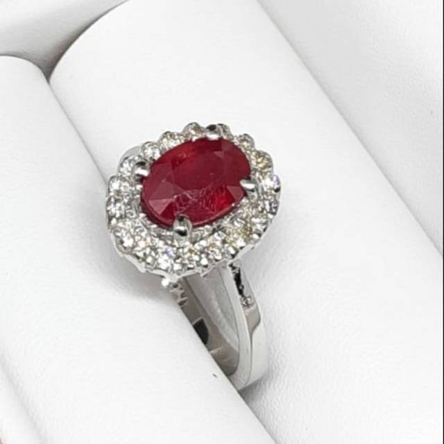 emas batu ruby ring