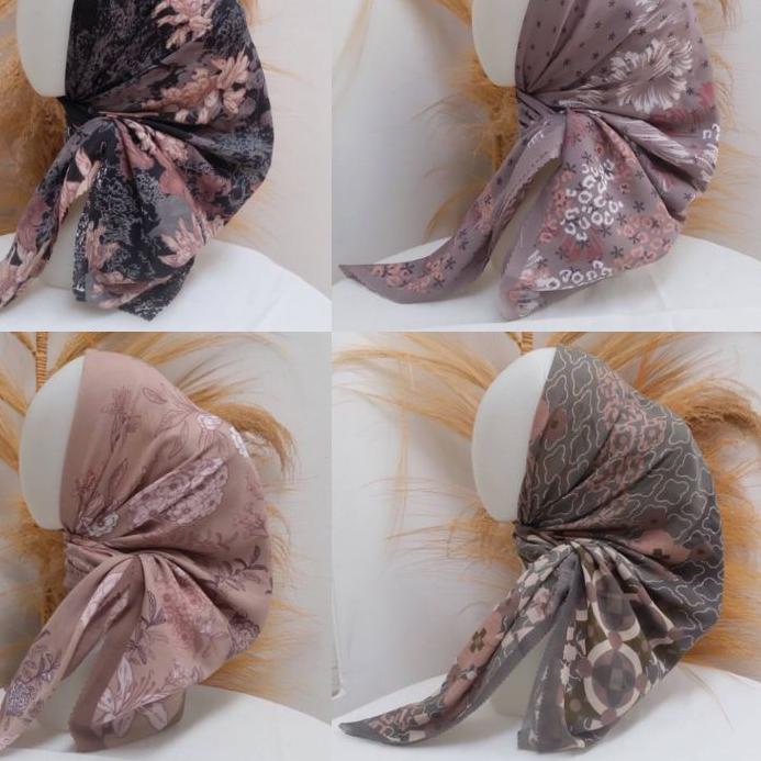 Baru KATALOG 1 Jilbab Voal Motif / Jilbab Voal Segiempat / Voal Printing / Voal Motif / Jilbab Motif