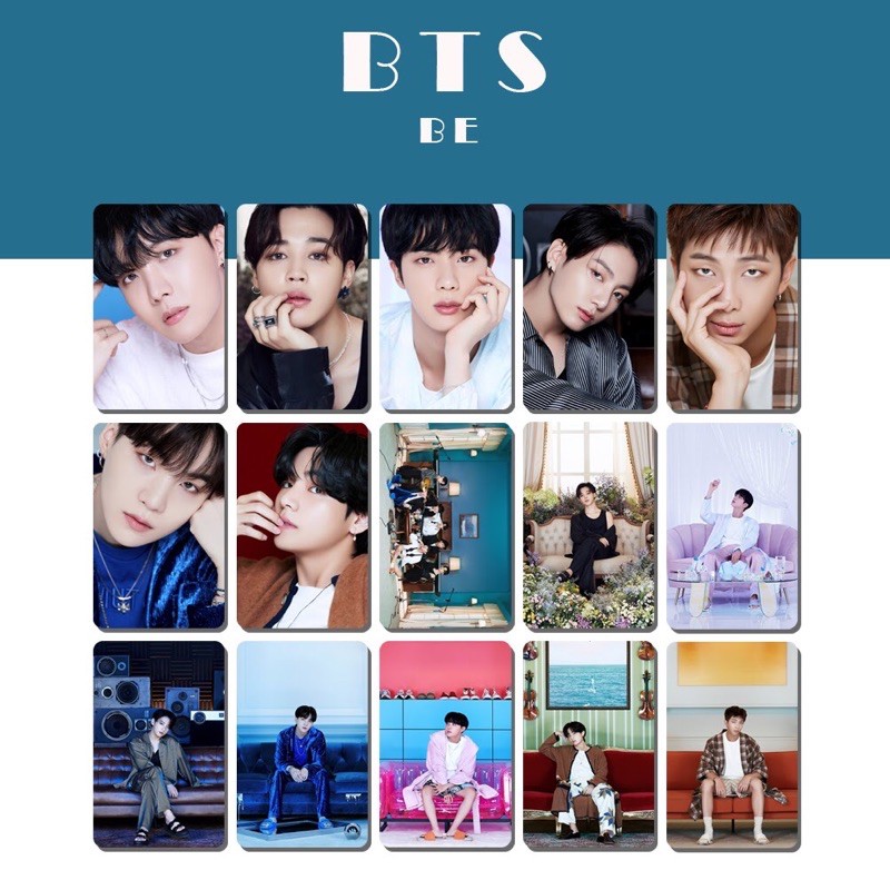 Unofficial Photocard BTS - Be