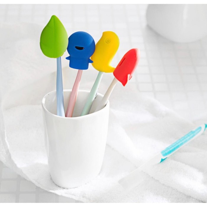 Tooth Brush Head Protector/ Silikon Penutup Sikat Gigi