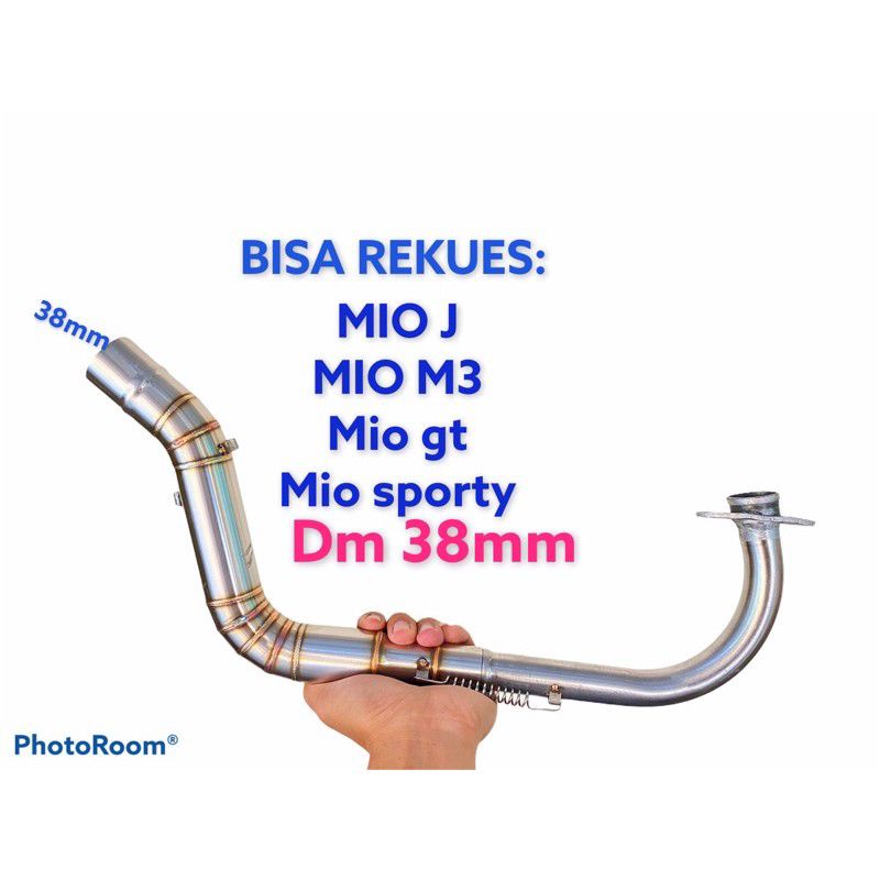 LEHER KNALPOT dm 38 MIOJ/MIO M3/MIO GT/MIO SPORTY/ MIO SHOUL DM 38MM