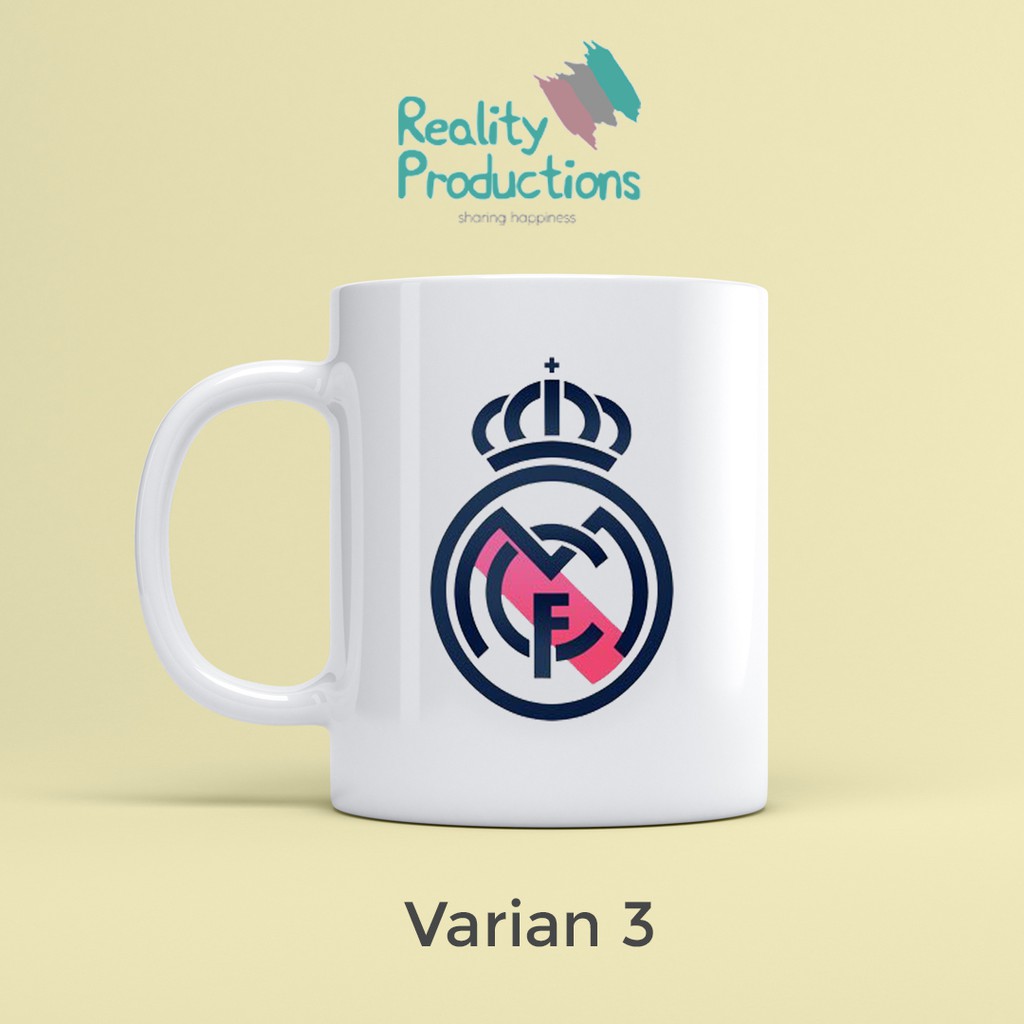 Merchandise Mug Gelas Cangkir Real Madrid FC