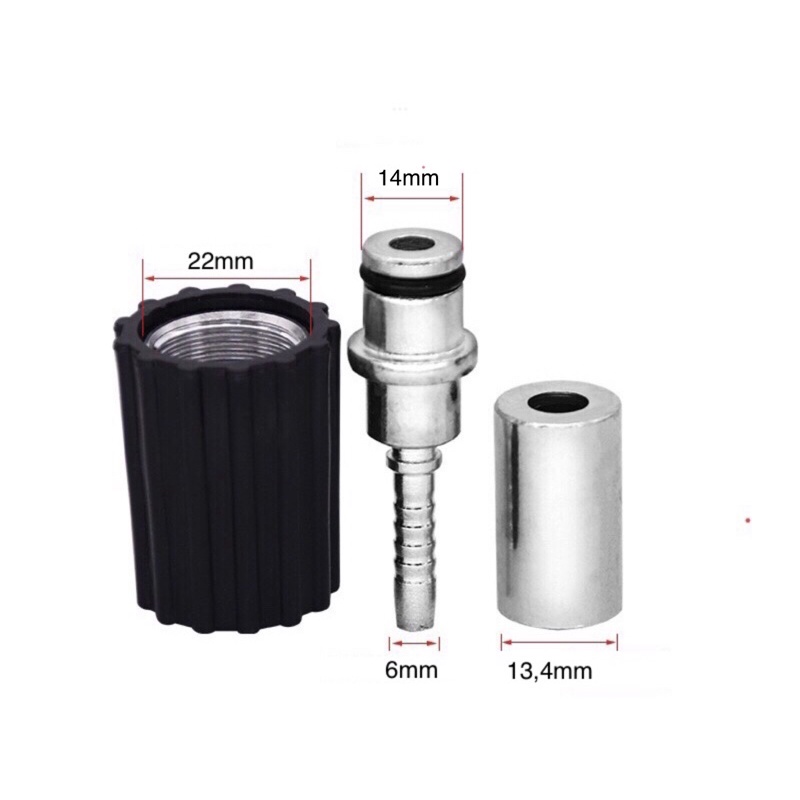 Kepala Selang M22*15mm