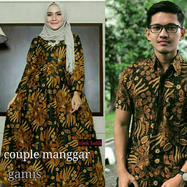 Coupel batik/batik/hem batik/kemeja batik/batik murah/batik kombinasi/batik/kemeja batik manggaran